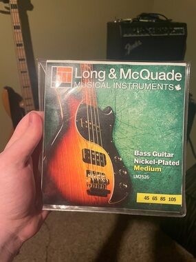 Long & McQuade Medium Scale Bass Strings
